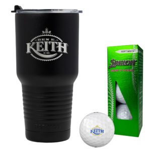 Patriot 30oz Tumbler and Srixon Soft Feel Golf Balls