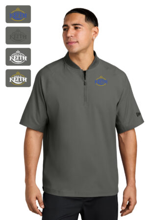 New Era® Cage Short Sleeve 1/4-Zip Jacket