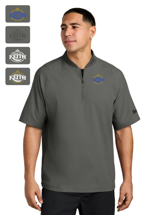 New Era® Cage Short Sleeve 1/4-Zip Jacket
