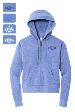 District® Women’s Perfect Tri® Fleece 1/2-Zip Pullover