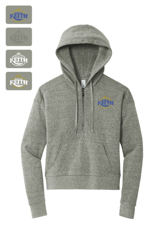 District® Women’s Perfect Tri® Fleece 1/2-Zip Pullover - Image 3